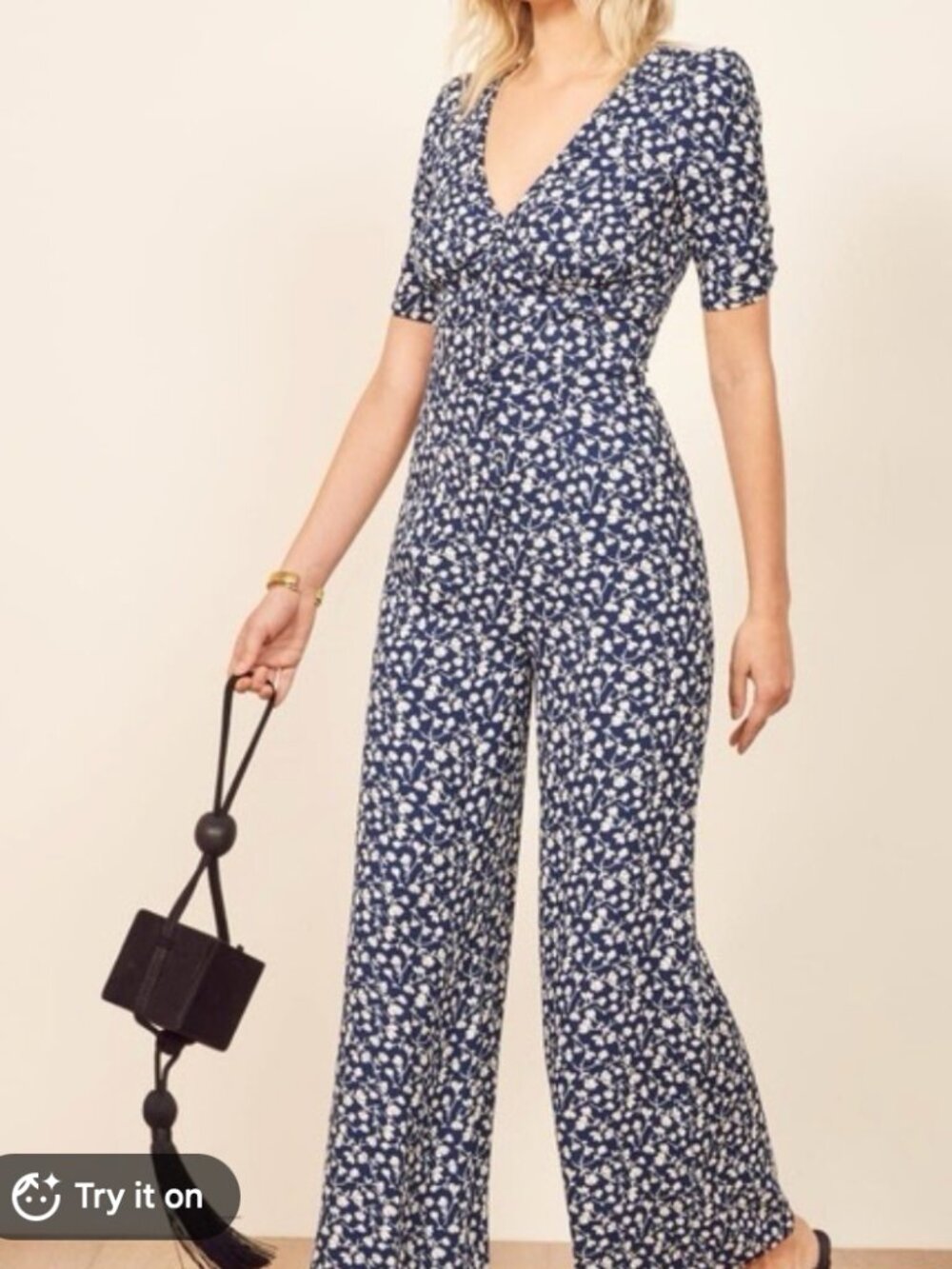 Reformation Marlena Jumpsuit Size 0